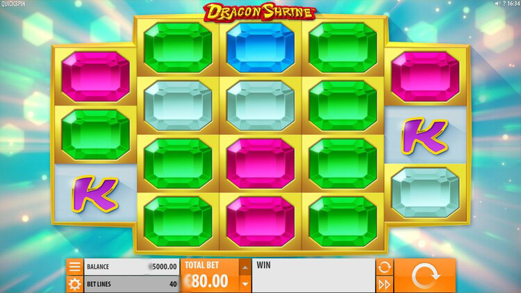 Dragon Shrine video slot splash screen