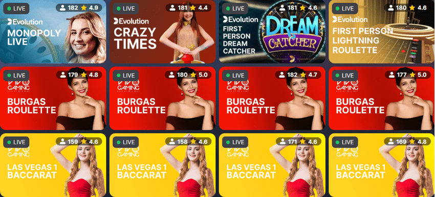 RichPrize Live Casino