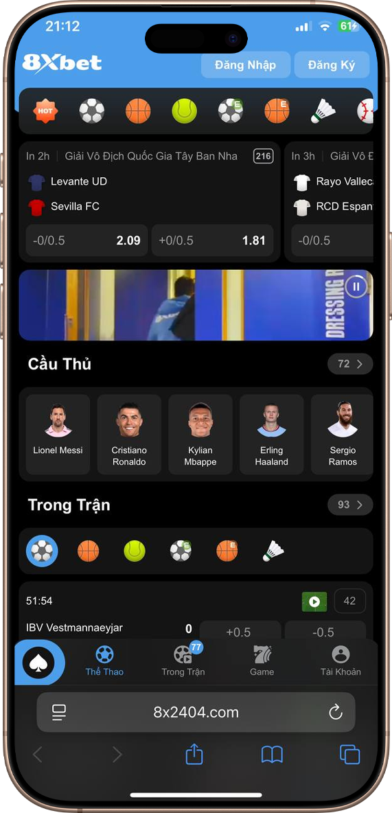 Ứng dụng 8xbet giúp trải nghiệm mượt mà và truy cập dễ dàng