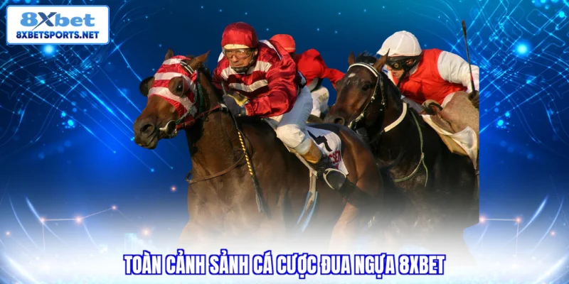Cá Cược Đua Ngựa 8XBET - Sảnh Đua Đẳng Cấp Tỷ Lệ Kèo Cực Cao Toàn cảnh sảnh cá cược đua ngựa 8XBET